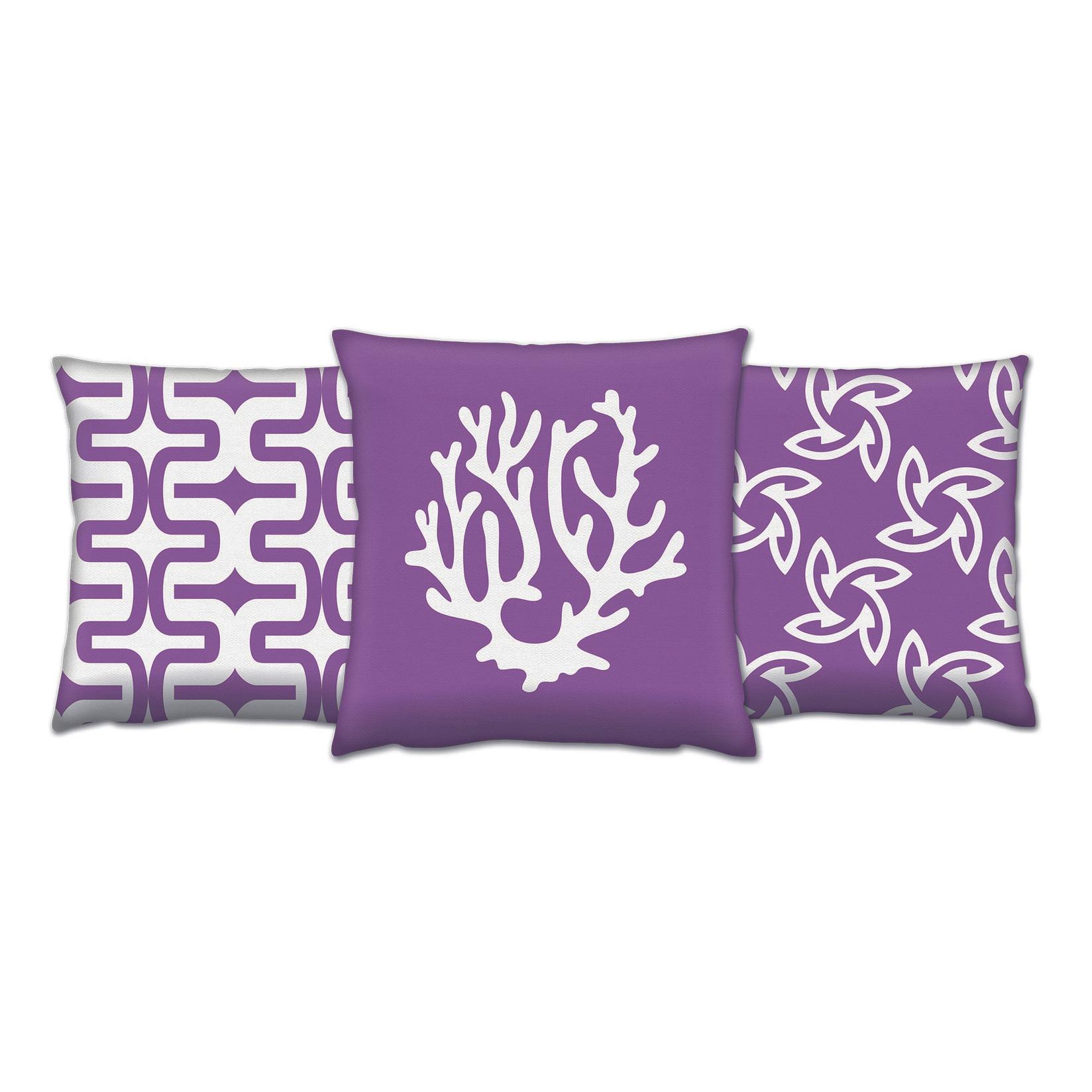 Aberto Design Set 3 jastuka 43x43cm Šareni