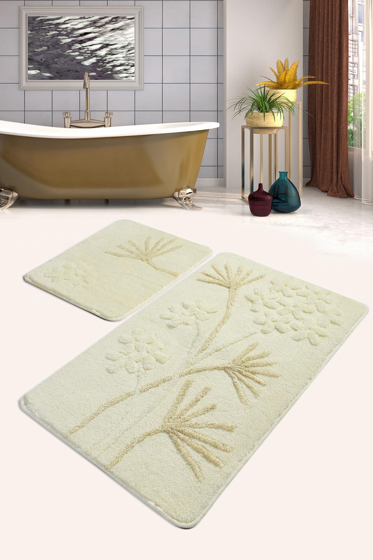 L'essentiel Maison Set 2 prostirke za kupatilo Šareni