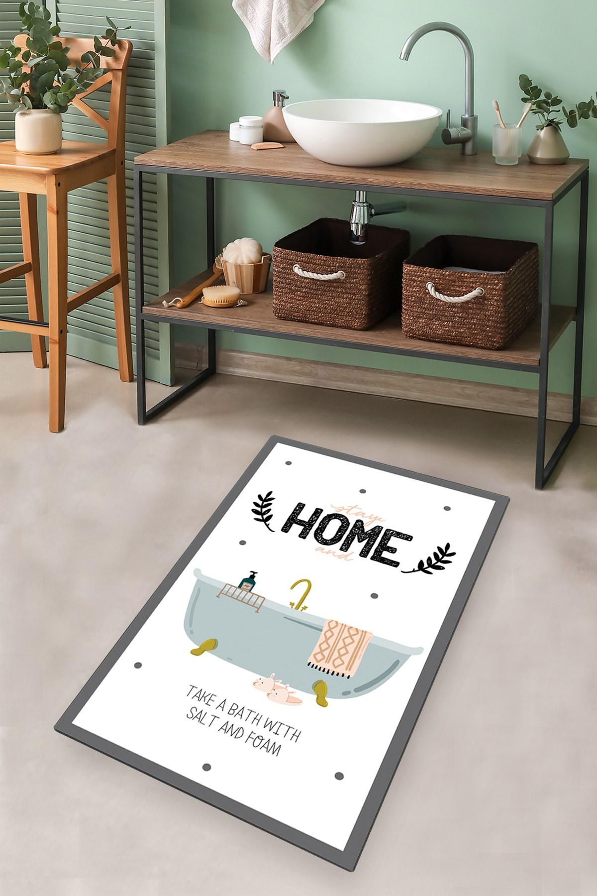 L'essentiel Maison Prostirka za kupatilo 70x120cm Šarena