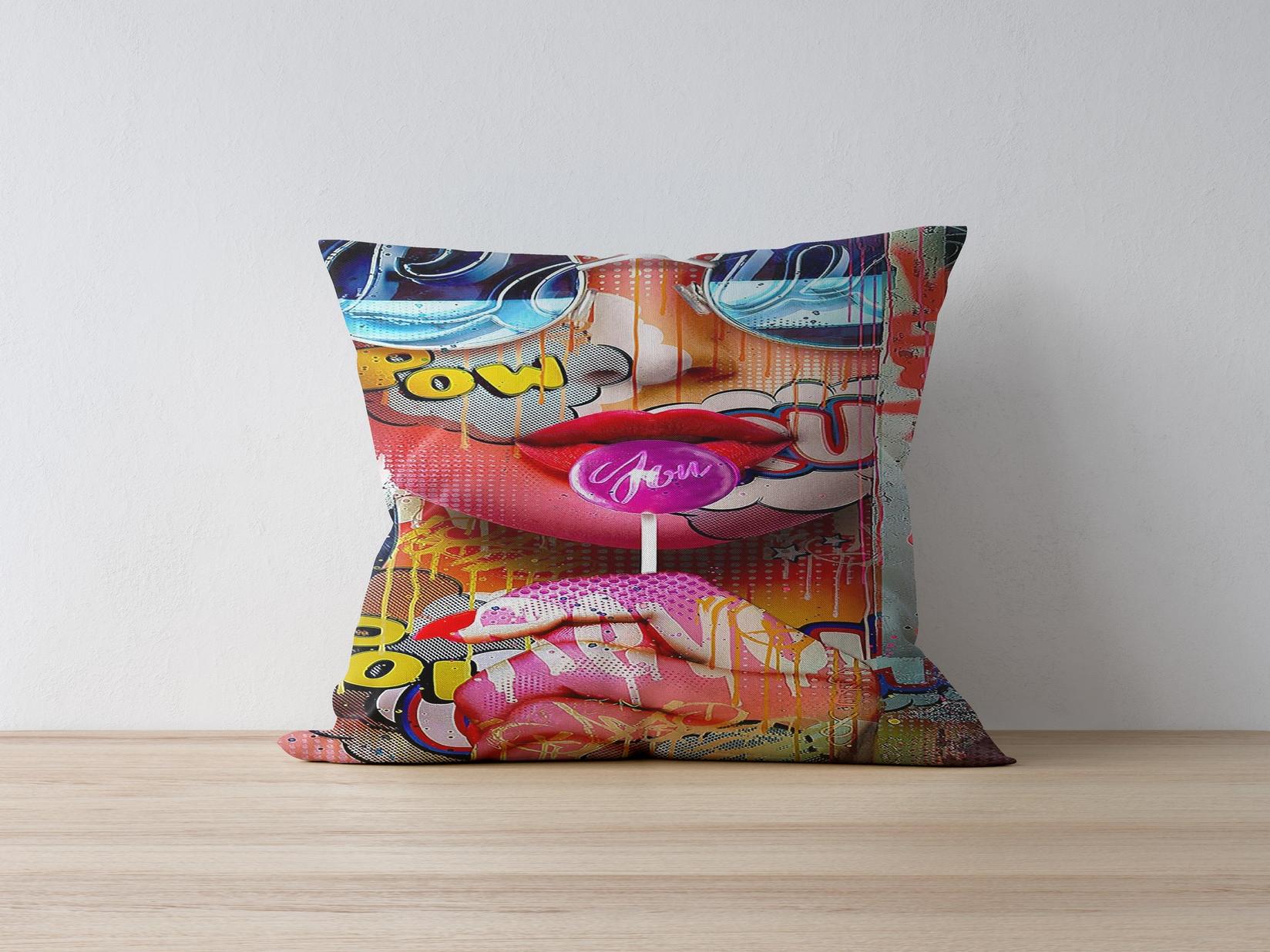 Aberto Design Jastučnica 43x43cm Šarena