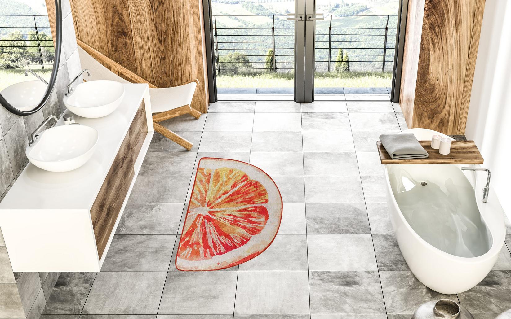 L'essentiel Maison Prostirka za kupatilo 70x120cm Šarena