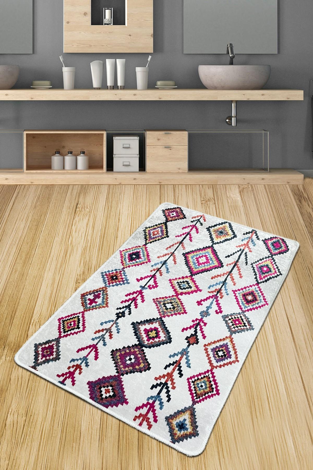 L'essentiel Maison Prostirka za kupatilo 80x100cm Šarena