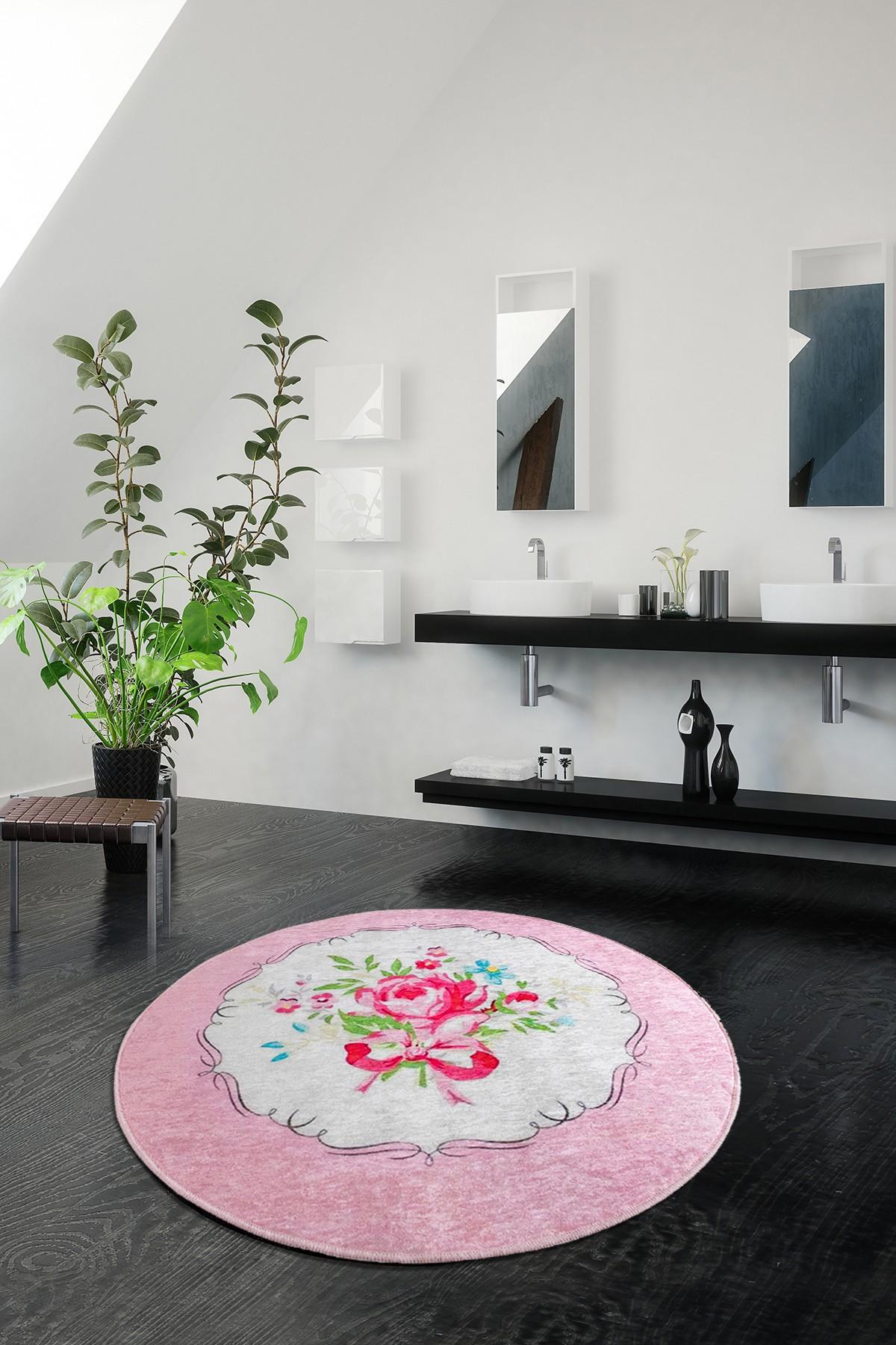 L'essentiel Maison Prostirka za kupatilo 100cm Šarena