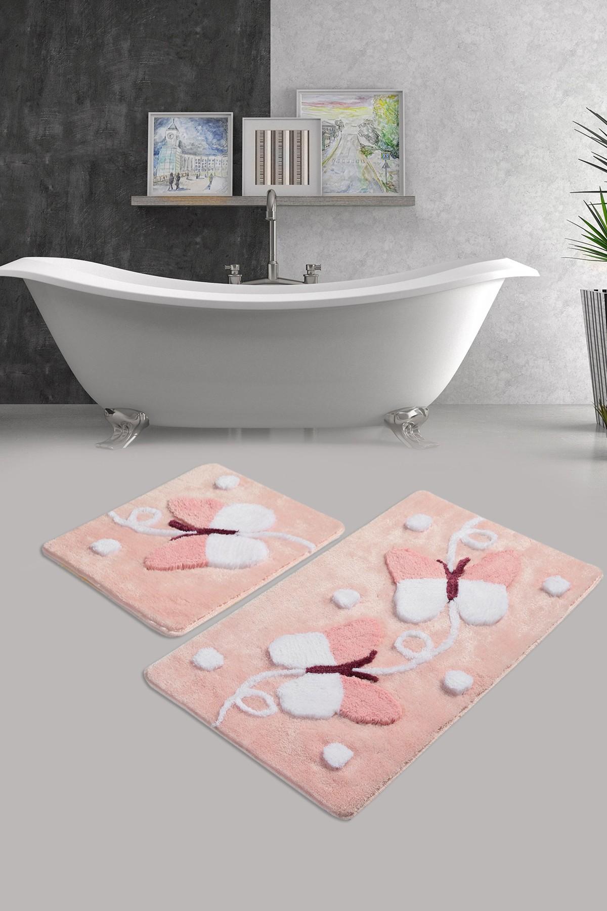 L'essentiel Maison Set 2 prostirke za kupatilo Šareni