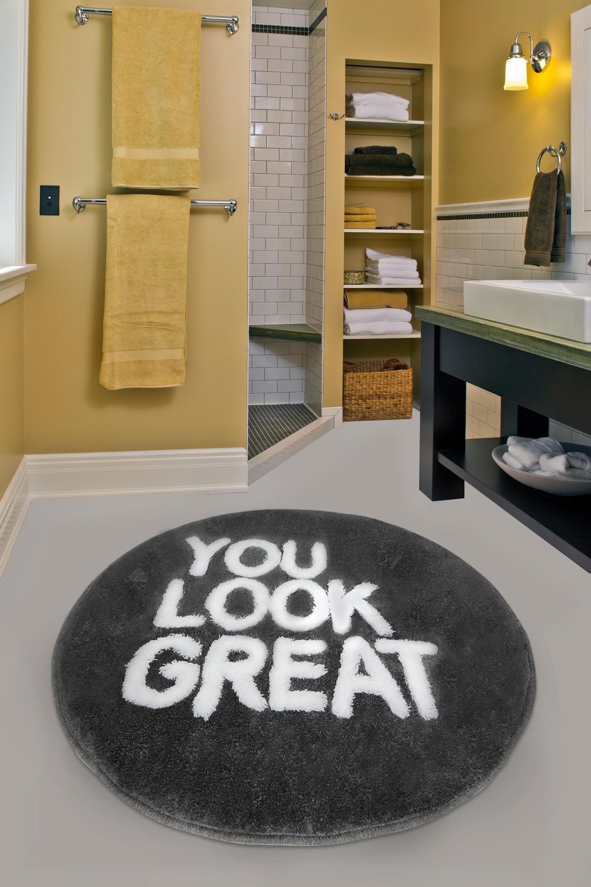 L'essentiel Maison Prostirka za kupatilo 90cm Šarena