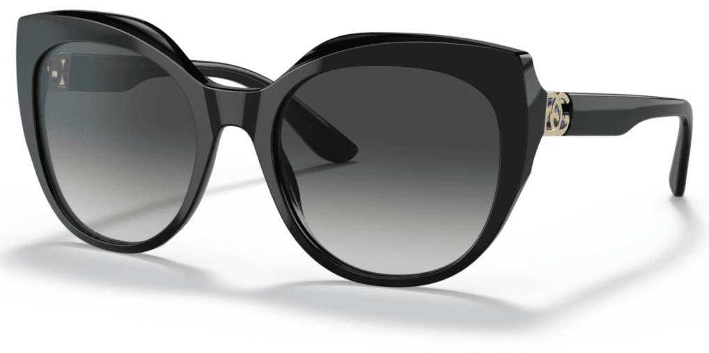 DOLCE & GABBANA Ženske naočare za sunce 0DG4392 501/8G 56, Crne