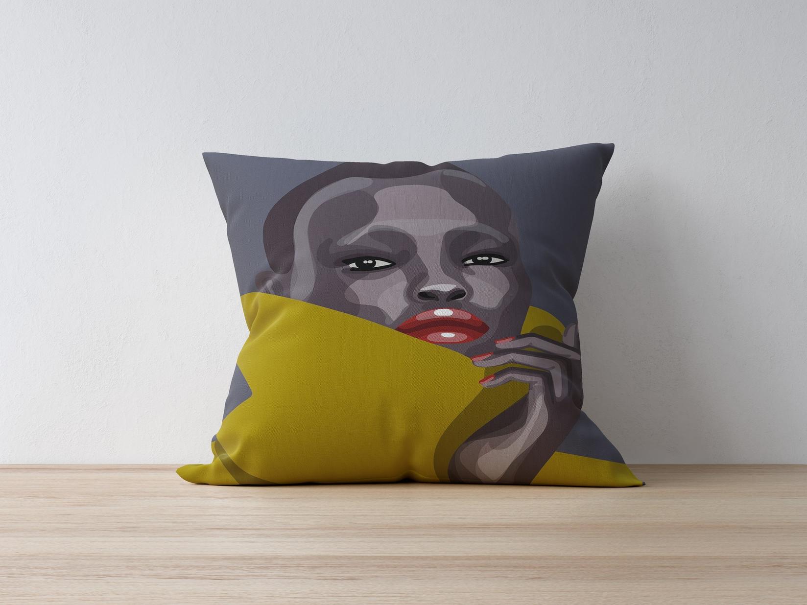 Aberto Design Jastučnica 43x43cm Šarena