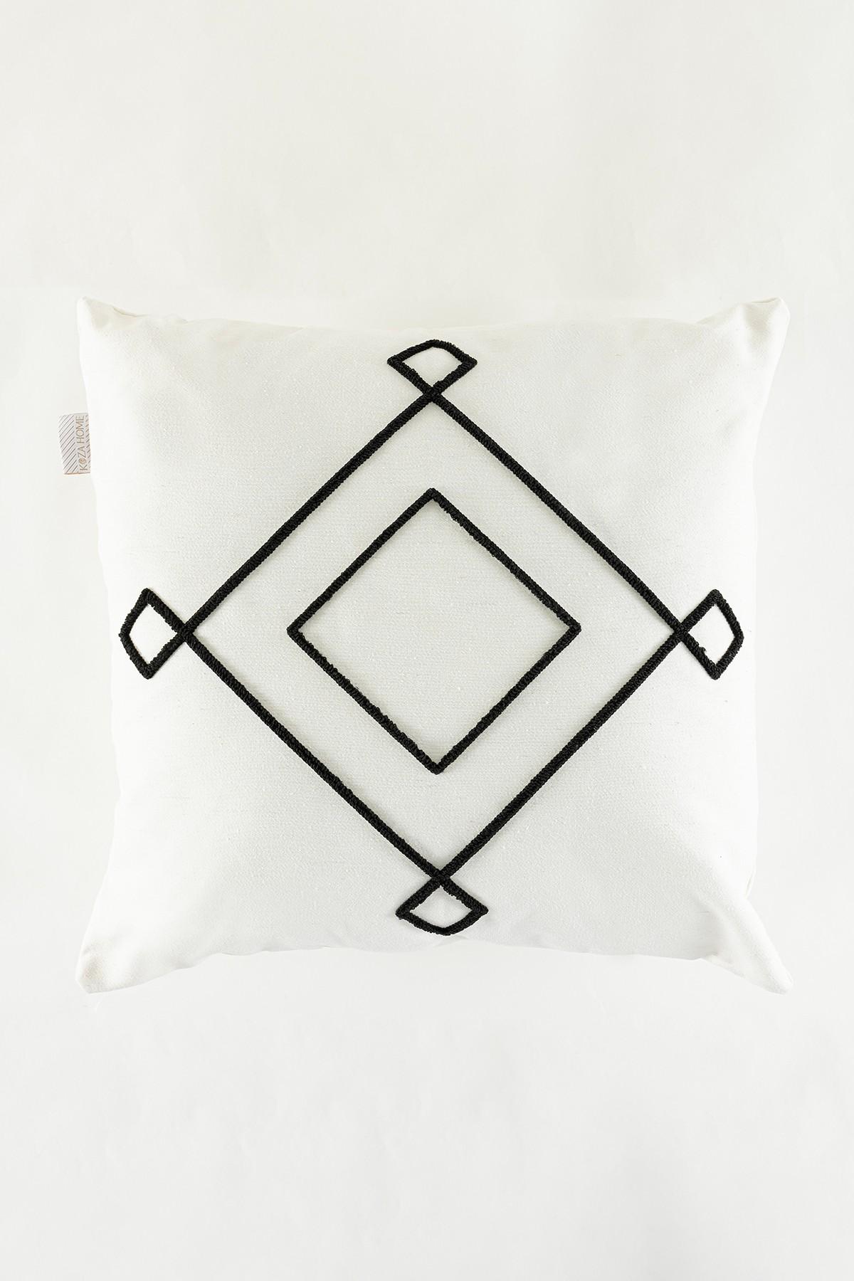 Aberto Design Jastuk 43x43cm Crni