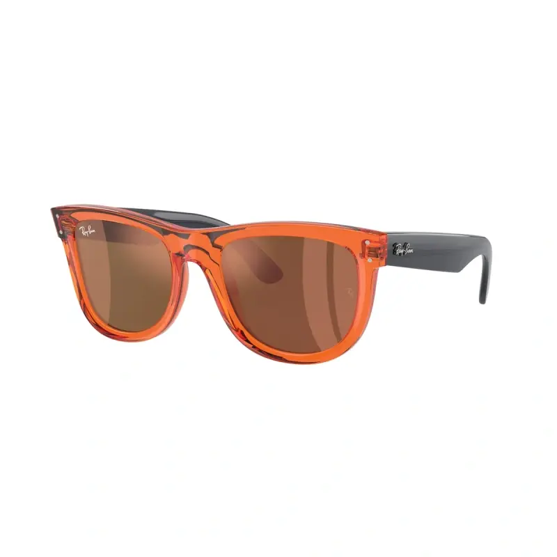 Ray Ban Naočare za sunce Wayfarer Reverse 0RBR0502S 6712GM 50, Narandžasto - crne