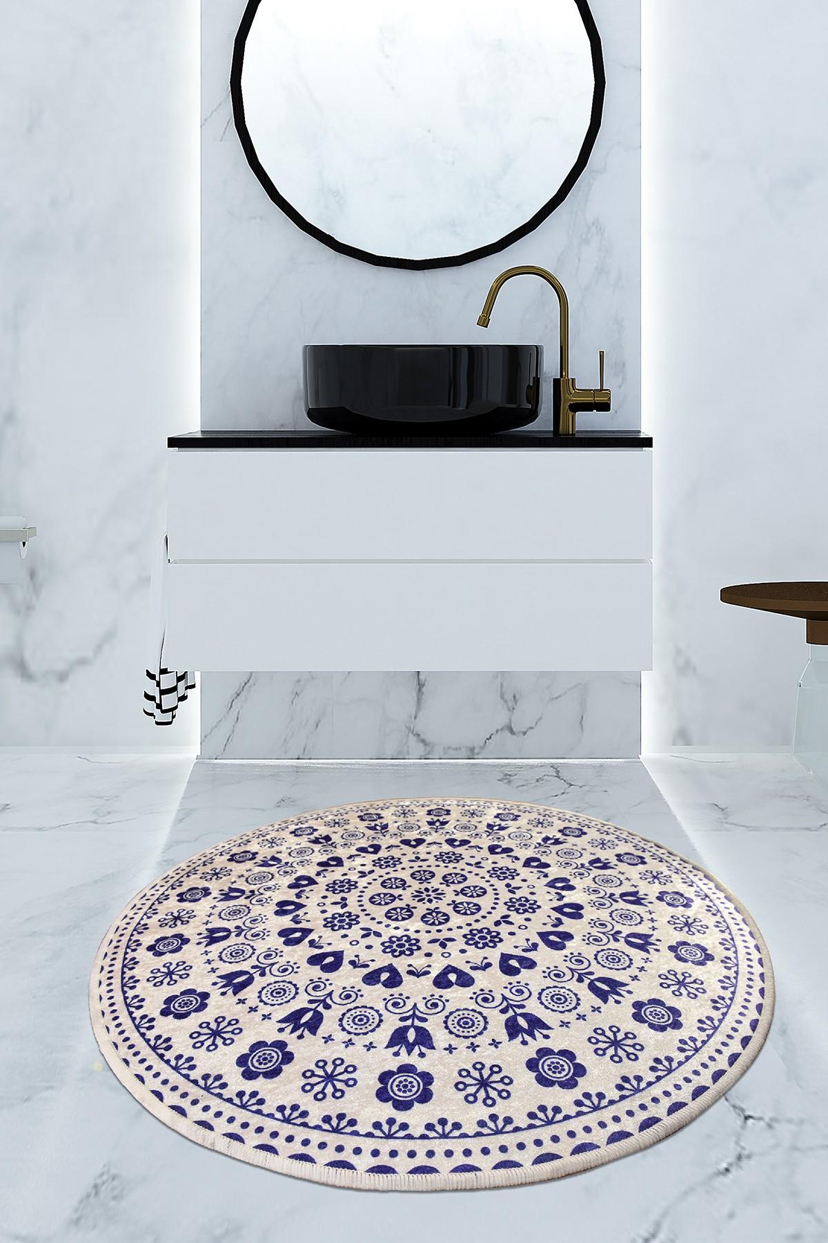 L'essentiel Maison Prostirka za kupatilo 100cm Šarena