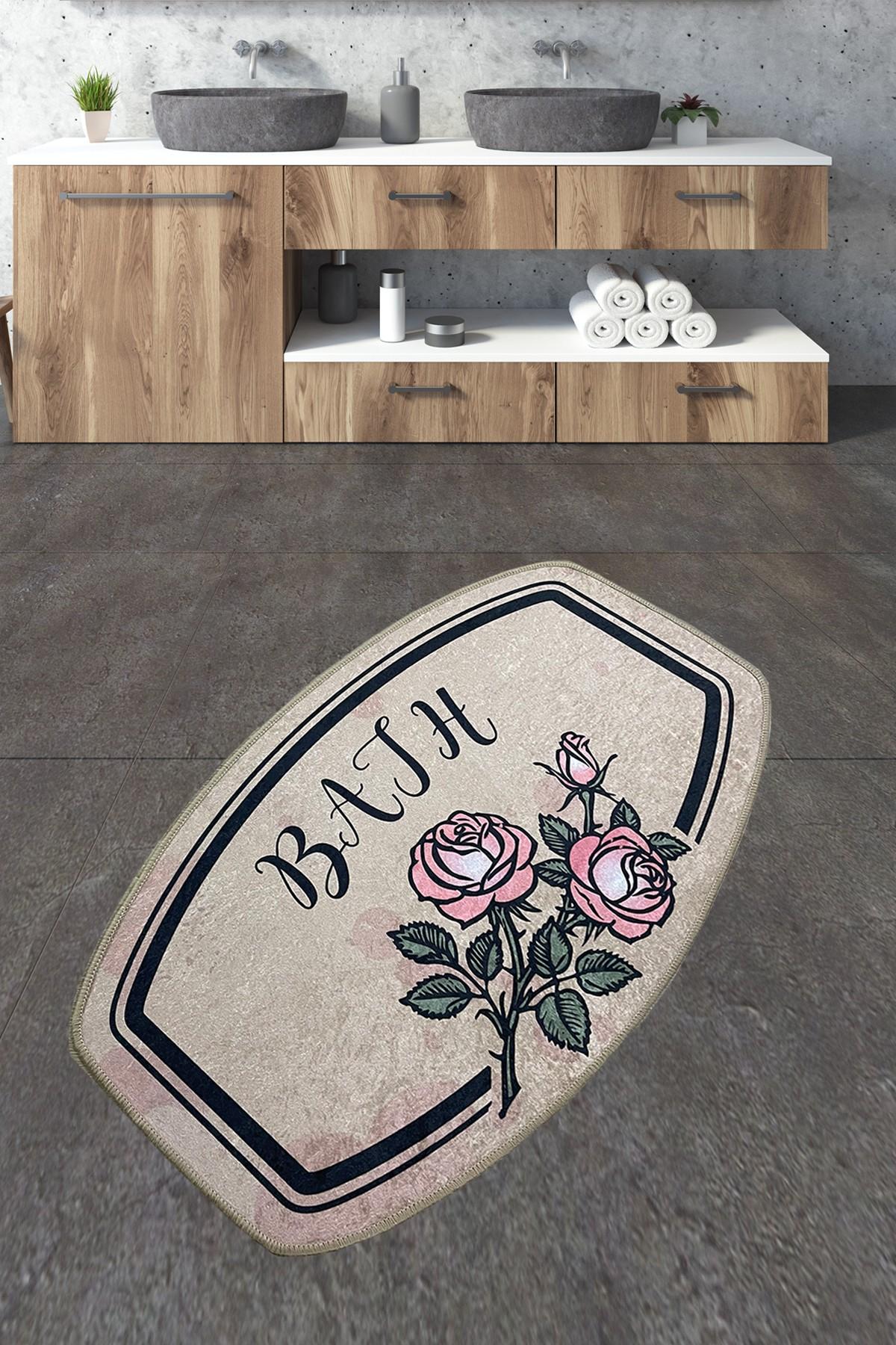 L'essentiel Maison Prostirka za kupatilo 70x120cm Šarena