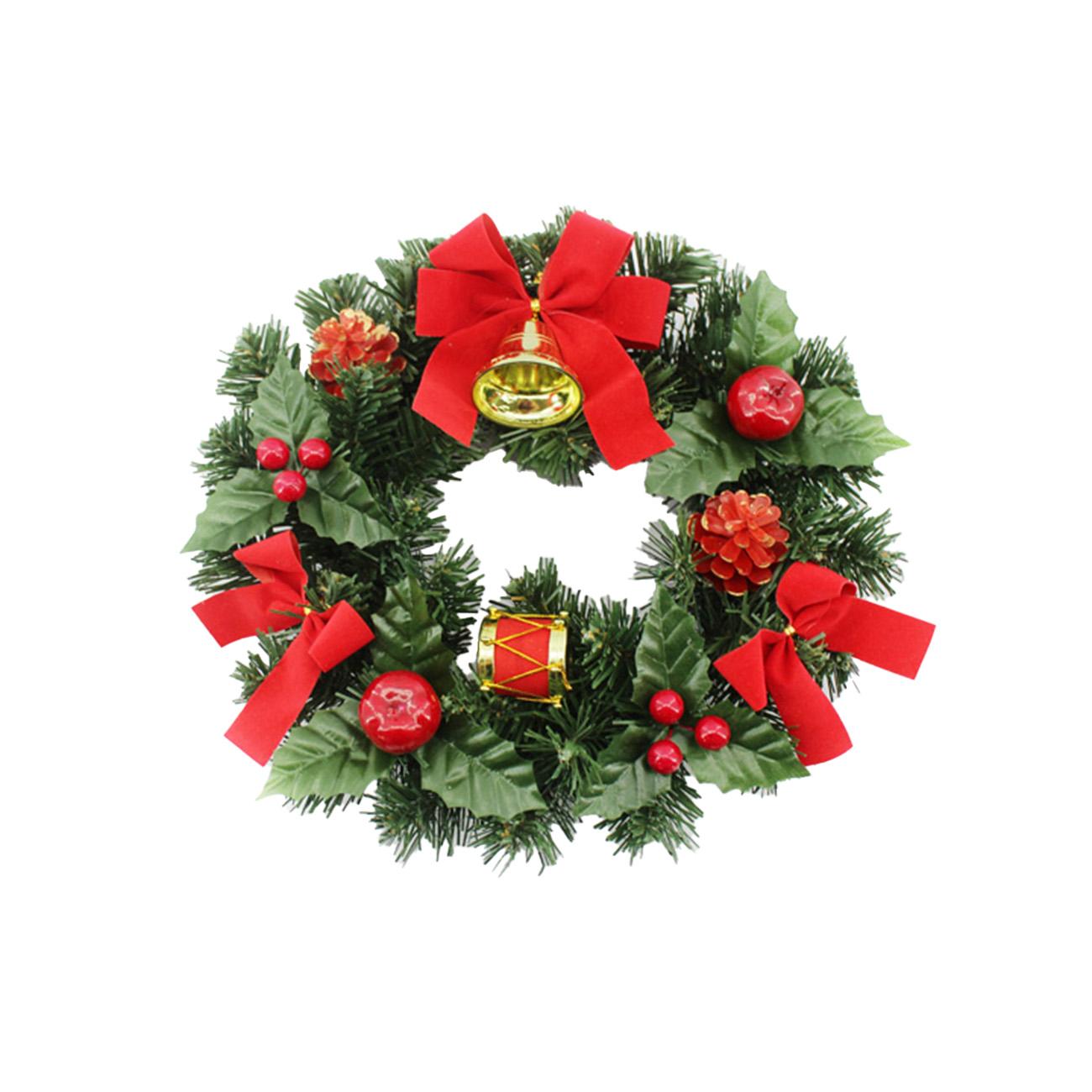 Novogodišnji venac za vrata, 31 cm