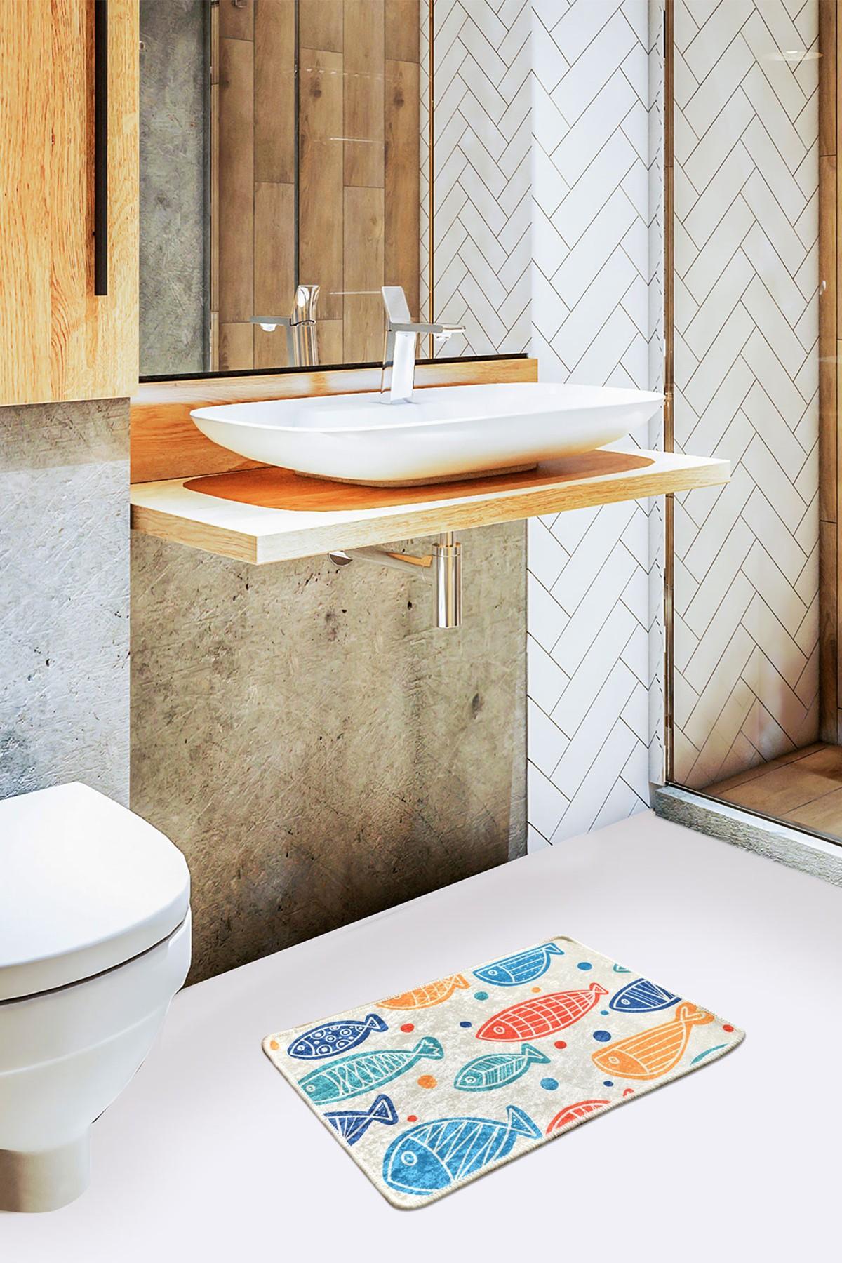 L'essentiel Maison Prostirka za kupatilo 40x60cm Šarena