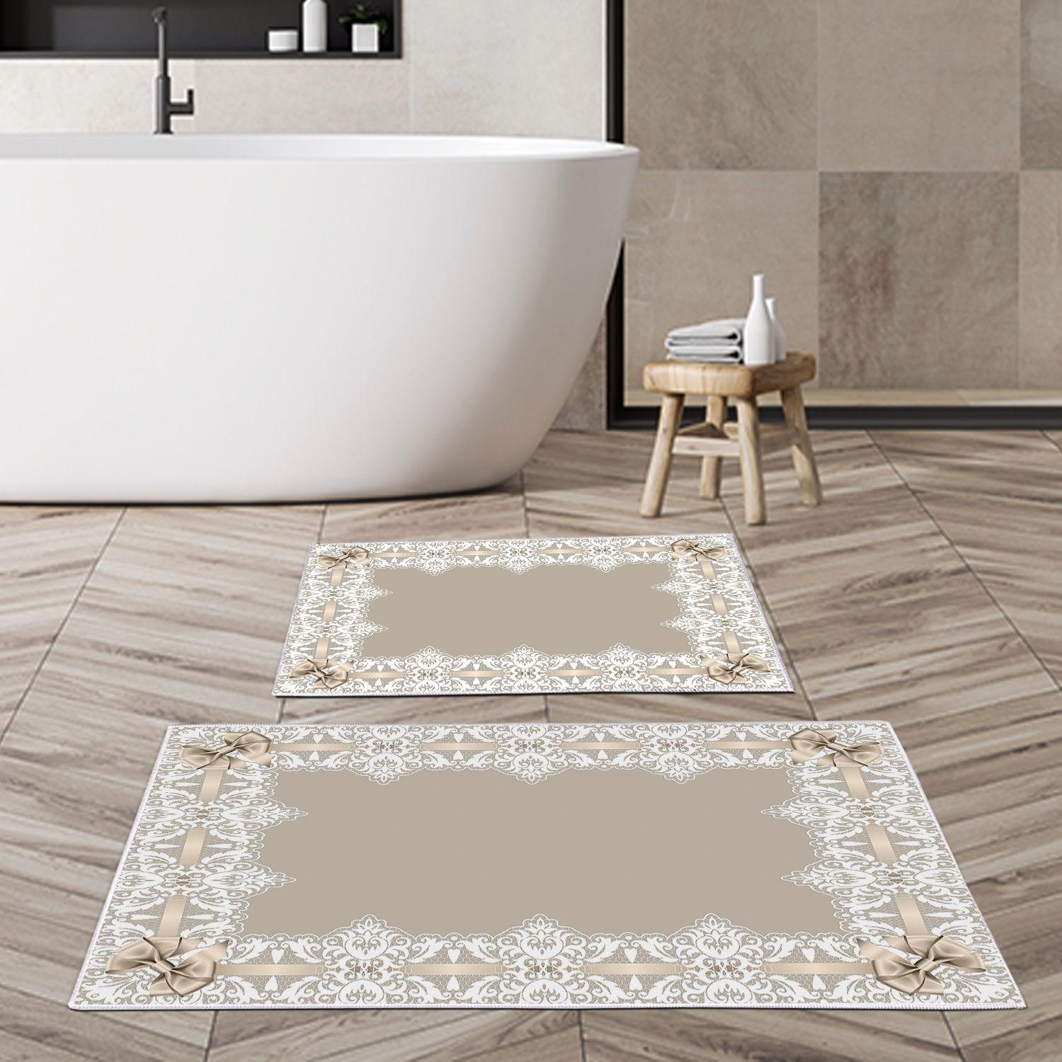 L'essentiel Maison Set 2 prostirke za kupatilo Šareni