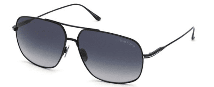 TOM FORD Naočare za sunce John Titanium 0FT0746 01W62, Crne