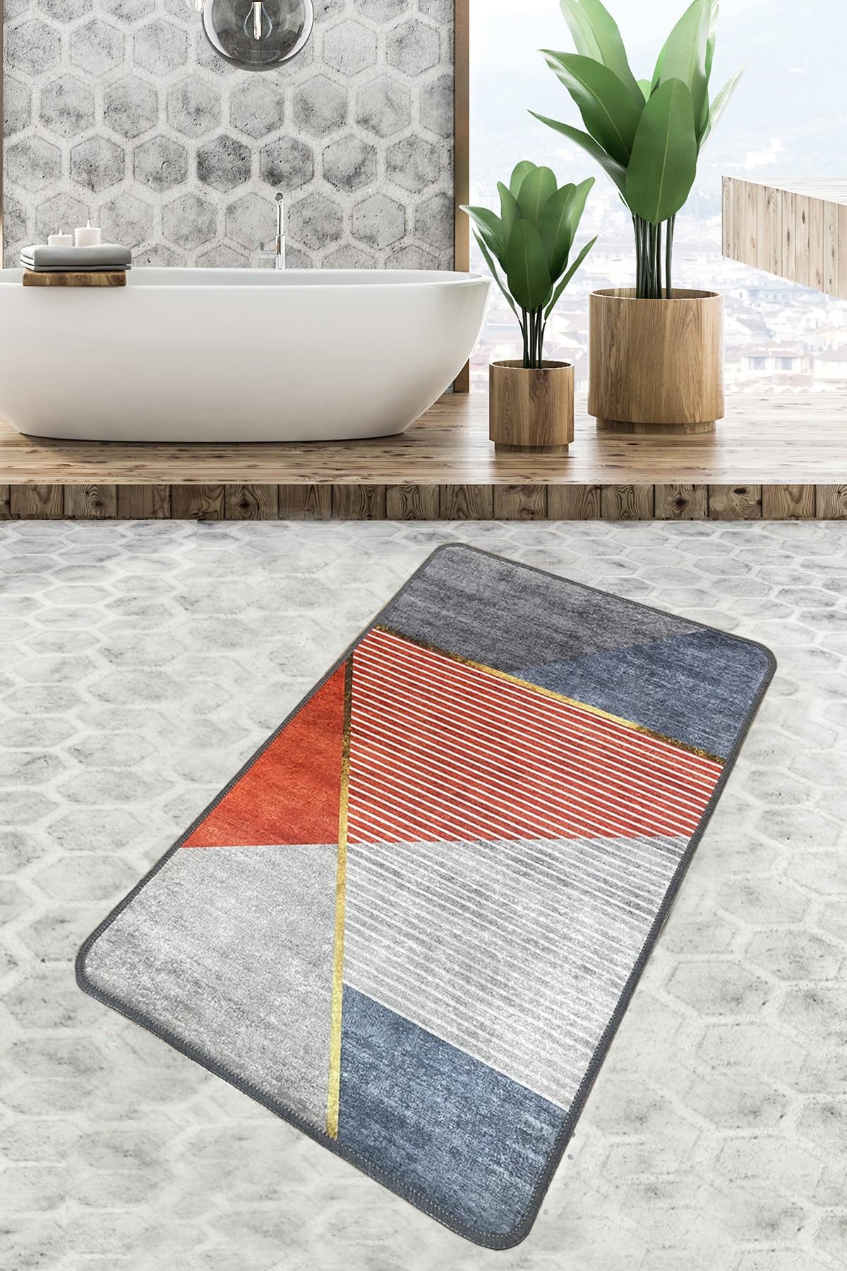 L'essentiel Maison Prostirka za kupatilo 70x120cm Šarena