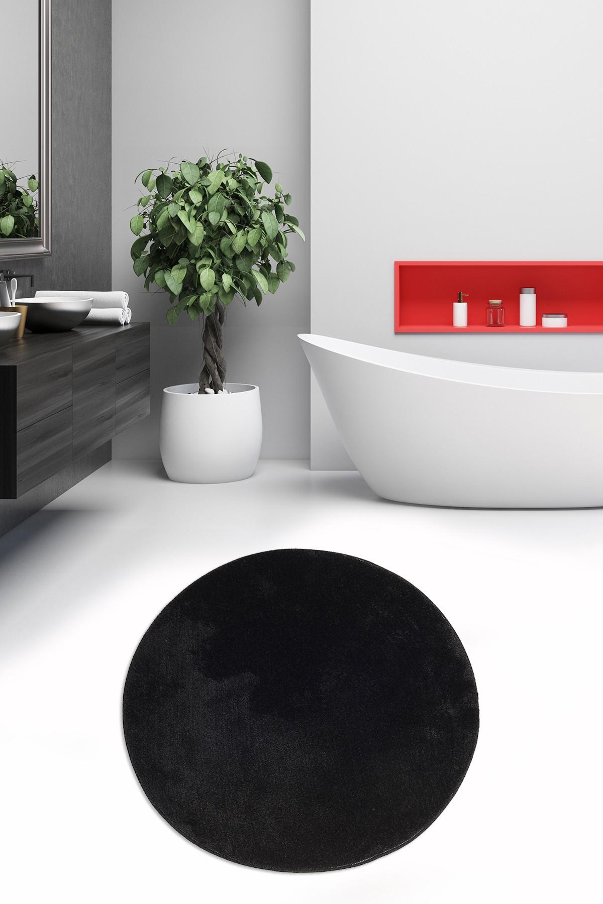 L'essentiel Maison Prostirka za kupatilo 90cm Crna