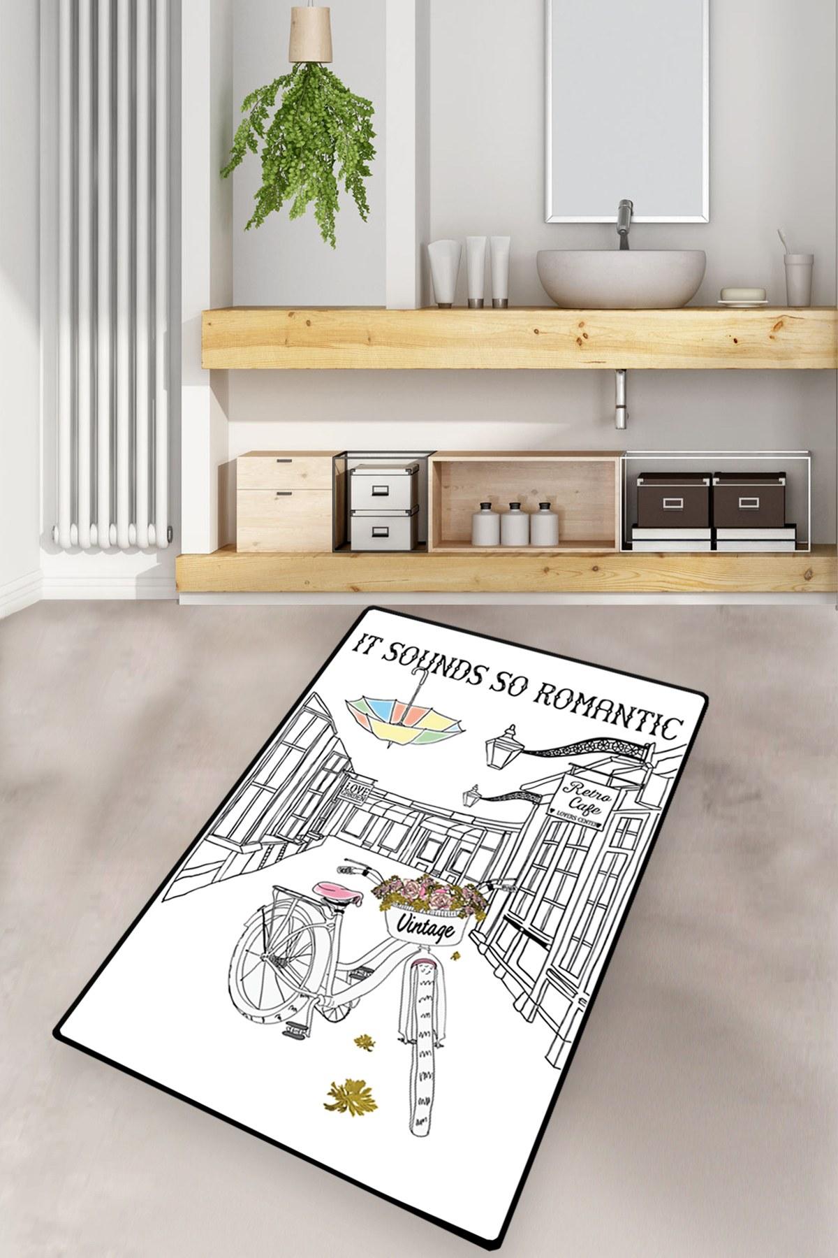 L'essentiel Maison Prostirka za kupatilo 70x120cm Šarena