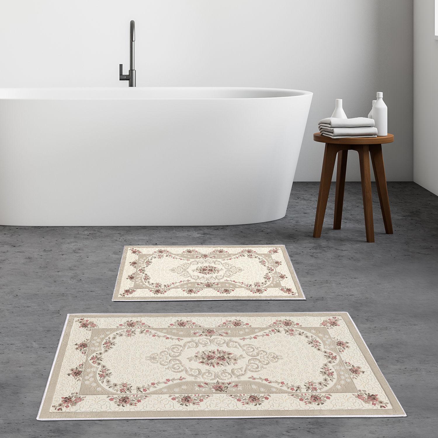 L'essentiel Maison Set 2 prostirke za kupatilo Šareni