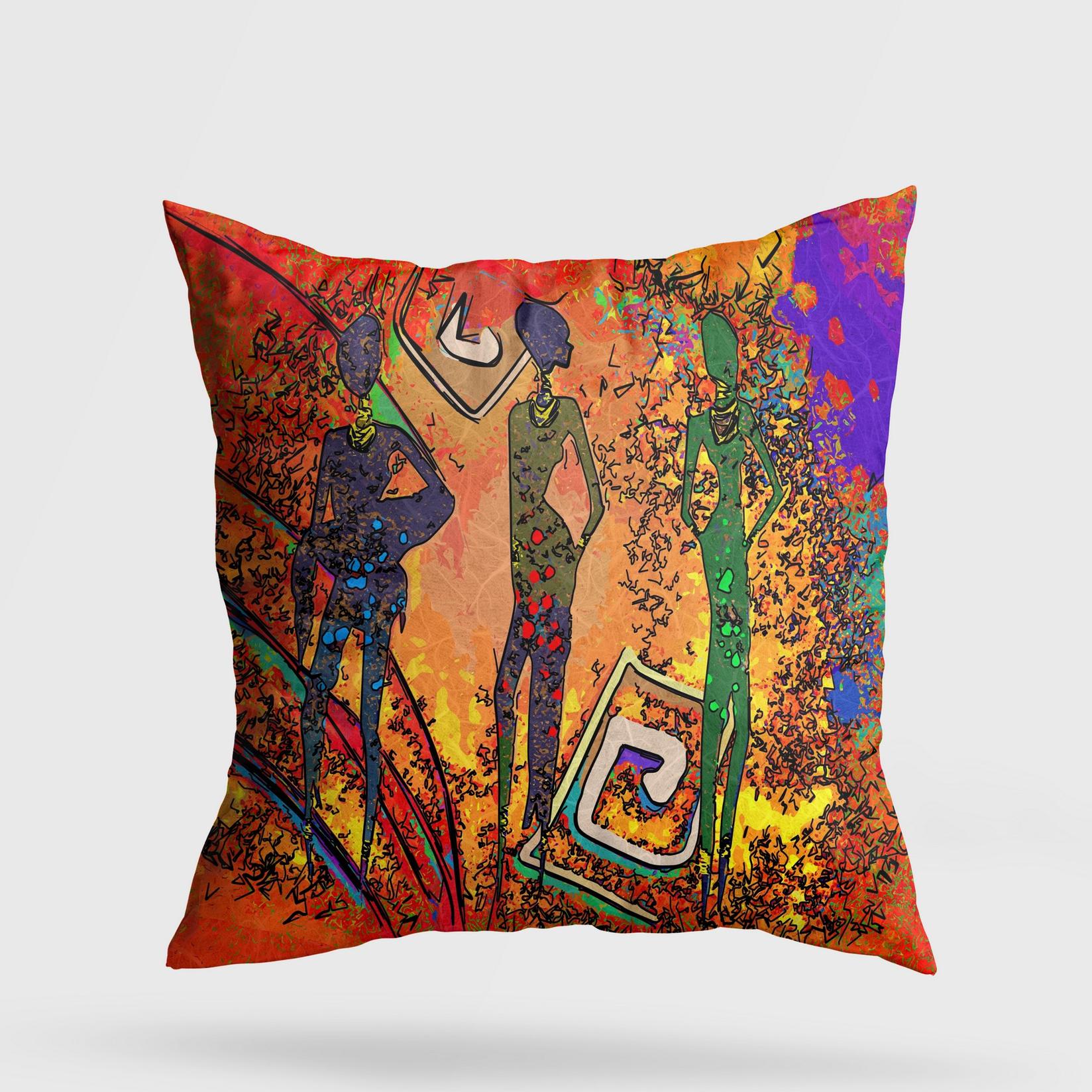 Aberto Design Jastuk 43x43cm Šareni