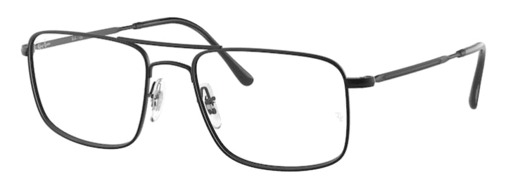 Ray Ban Okvir za naočare 0RX6434 2503 55, Crni