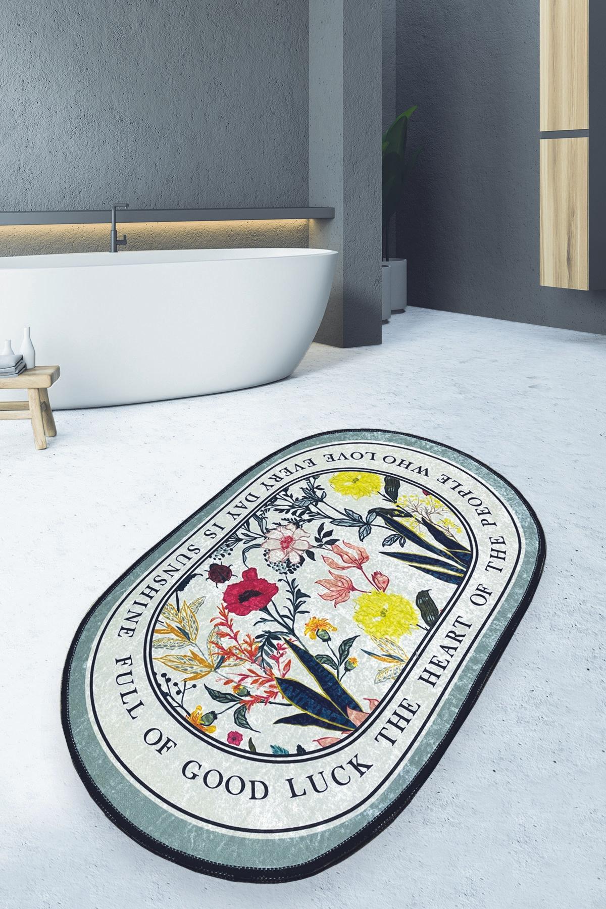 L'essentiel Maison Prostirka za kupatilo 70x120cm Šarena