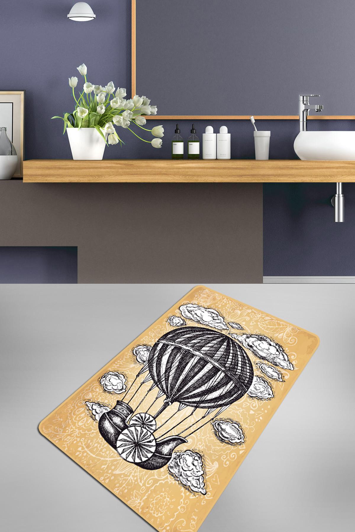 L'essentiel Maison Prostirka za kupatilo 80x100cm Šarena