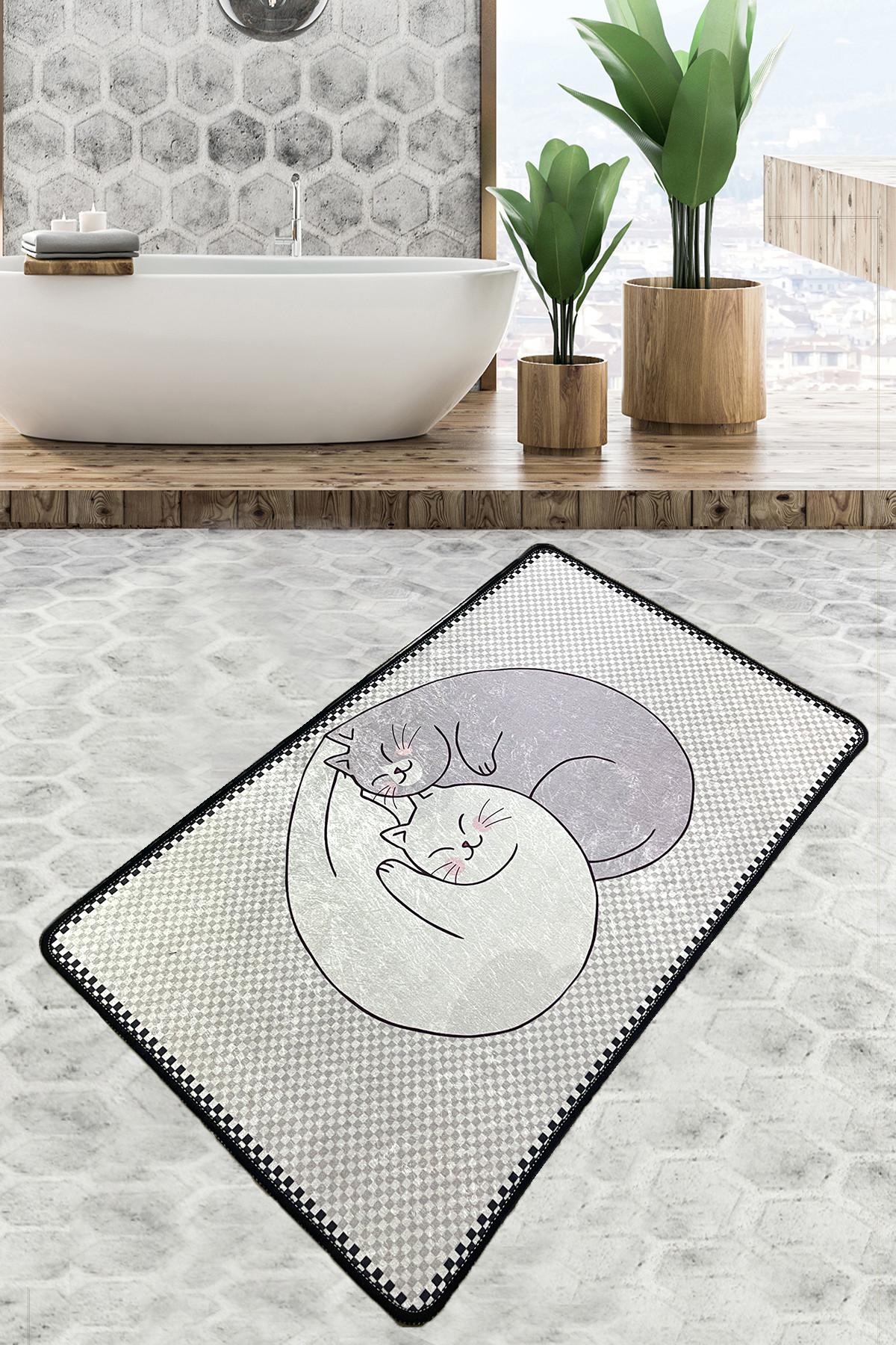 L'essentiel Maison Prostirka za kupatilo 70x120cm Šarena