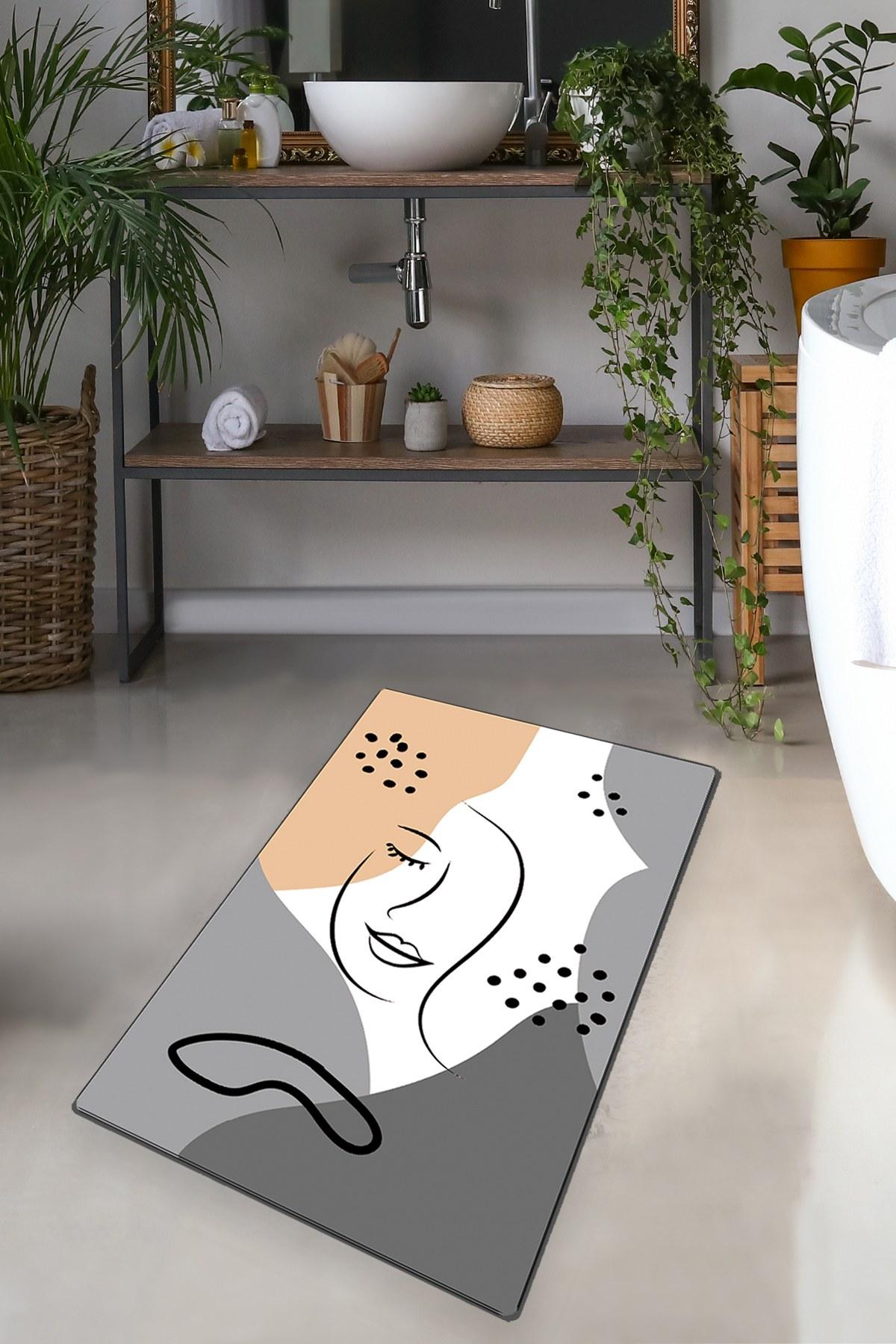 L'essentiel Maison Prostirka za kupatilo 70x120cm Šarena