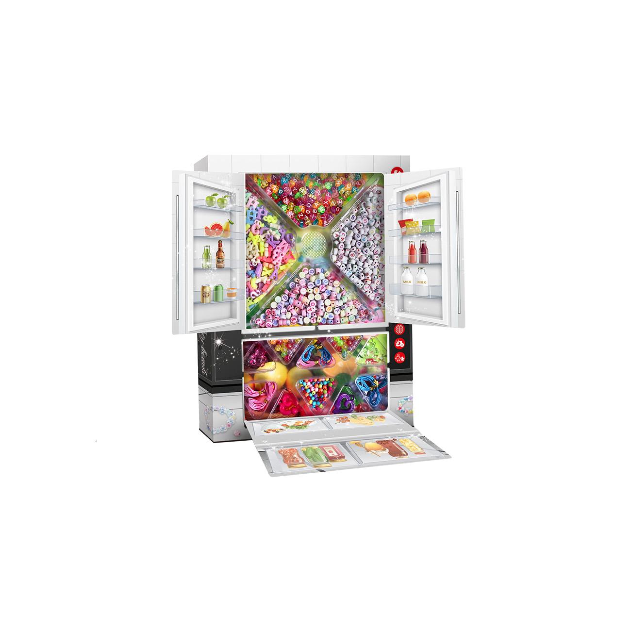 Kreativni set Ormarić sa perlicama za izradu nakita za devojčice