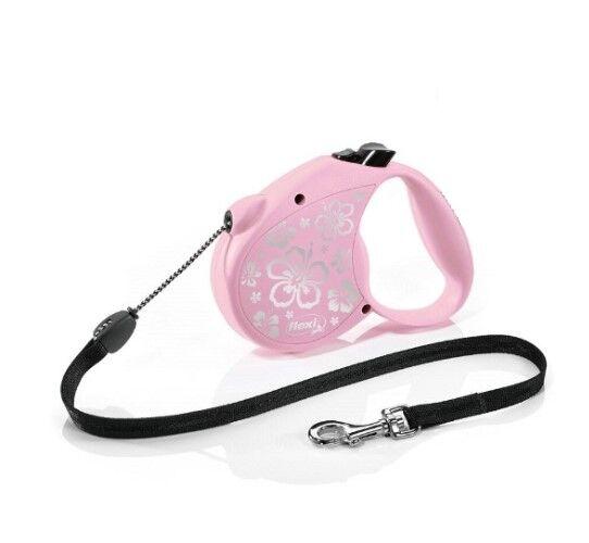 Flexi Povodac za pse Standard, 5m, Roze