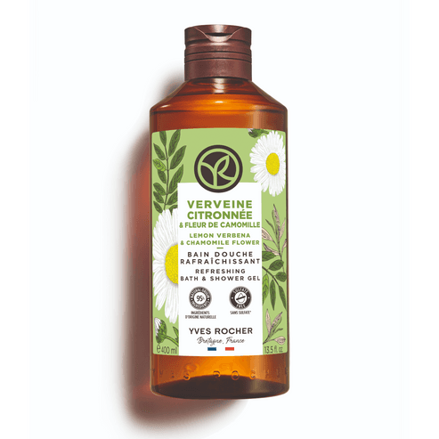 Yves Rocher Gel za tuširanje Limunska Verbena i cvet Kamilice, 400ml