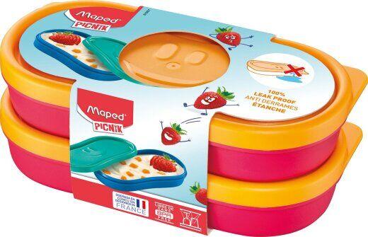 Maped set za ručak, 2 dela, roze