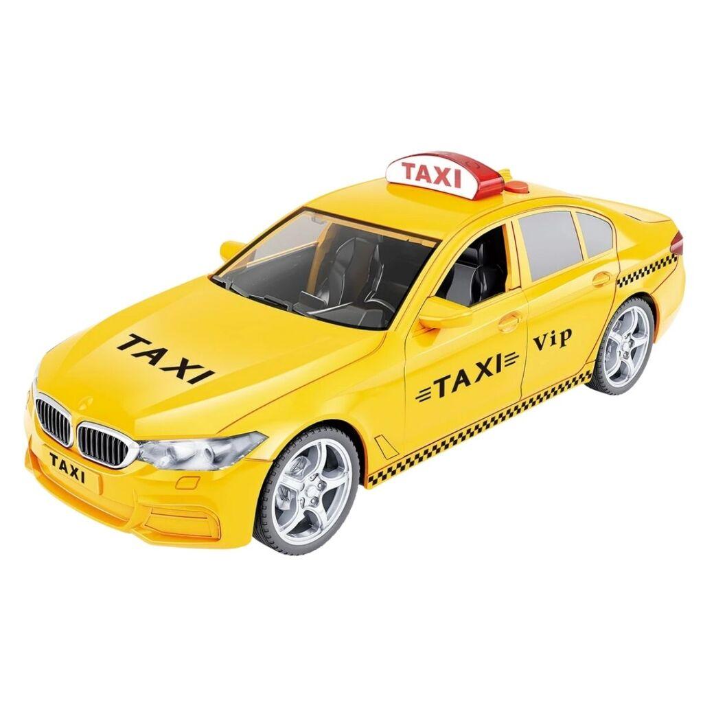 Dečiji Automobil taxi sa zvukom i svetlom 1:16, Žuti