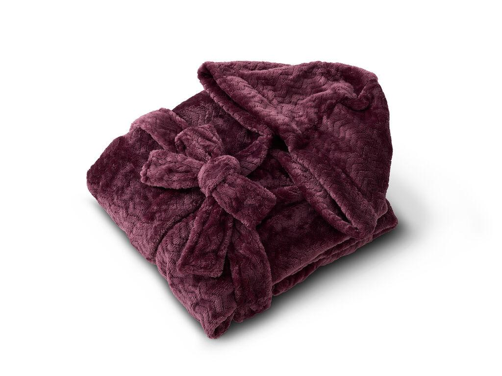 Dormeo Kućni ogrtač Warm Hug S, Ljubičasti
