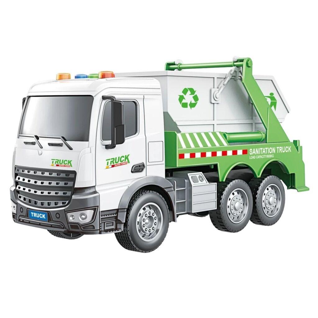 Dečiji Kamion đubretarac sa zvukom i svetlom 1:18
