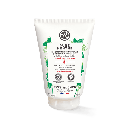 Yves Rocher Gel za čišćenje lica od mitisera 3u1, 125ml