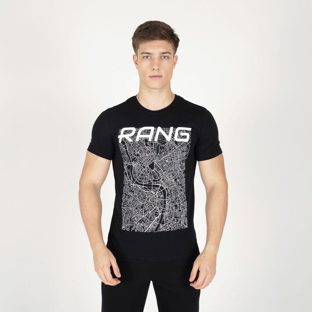 Rang Muška majica kratkih rukava Cristiano, Crna