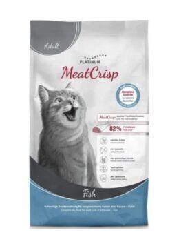 Platinum Suva hrana za mačke MeatCrisp, Riba, 400g