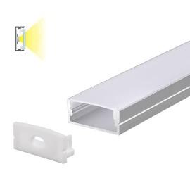 Aluminijumski profil za led trake, Nadgradni