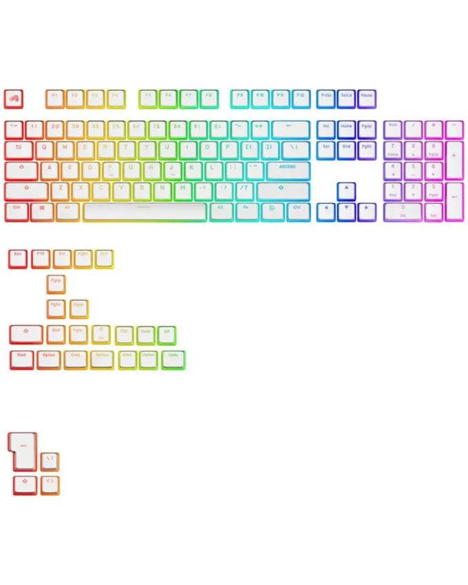 Glorious  Set za tastaturu Keycaps Glorious  Aura V3, Beli
