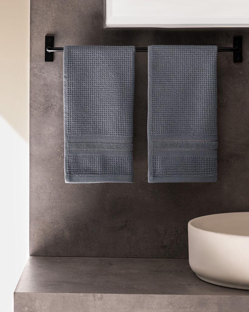 Madame Coco Set peškira za ruke Jolie, 30x46cm, 2 komada, Sivi