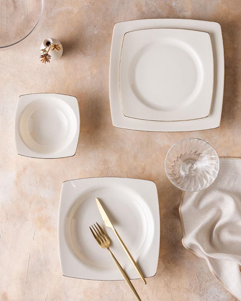 Madame Coco Set tanjira za ručavanje Nova, 24 dela, Beli