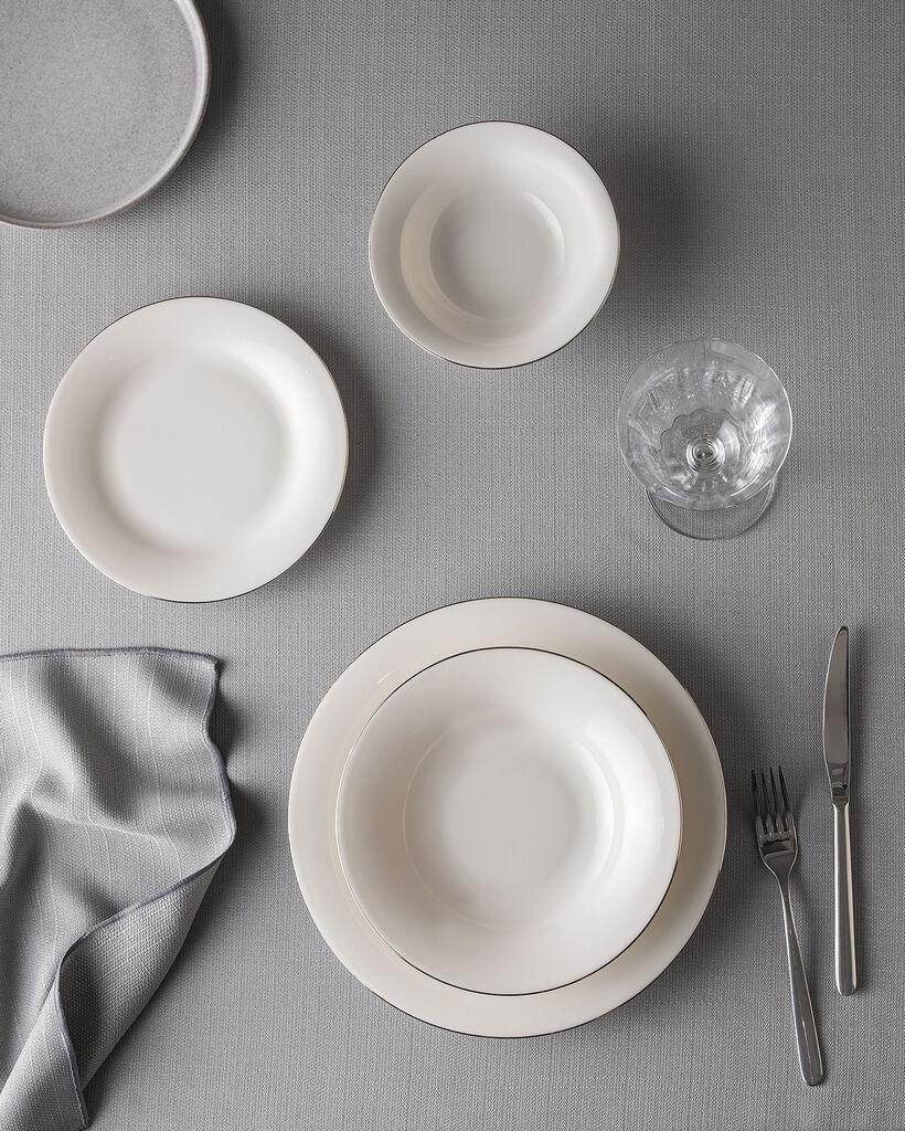 Madame Coco Set tanjira za ručavanje Dormir, 24 dela, Beli