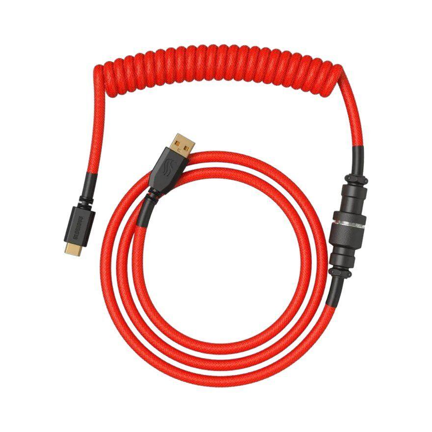 Glorious Kabl Coiled USB-C, Crveni