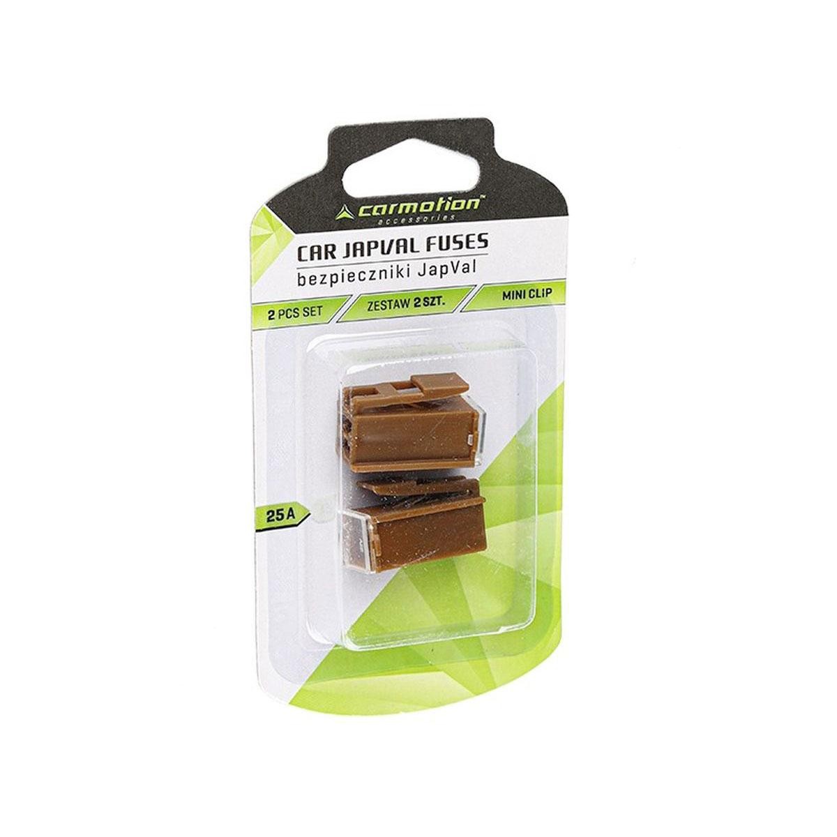 CARMOTION Osigurači Japval Mini Clip 25A 2kom
