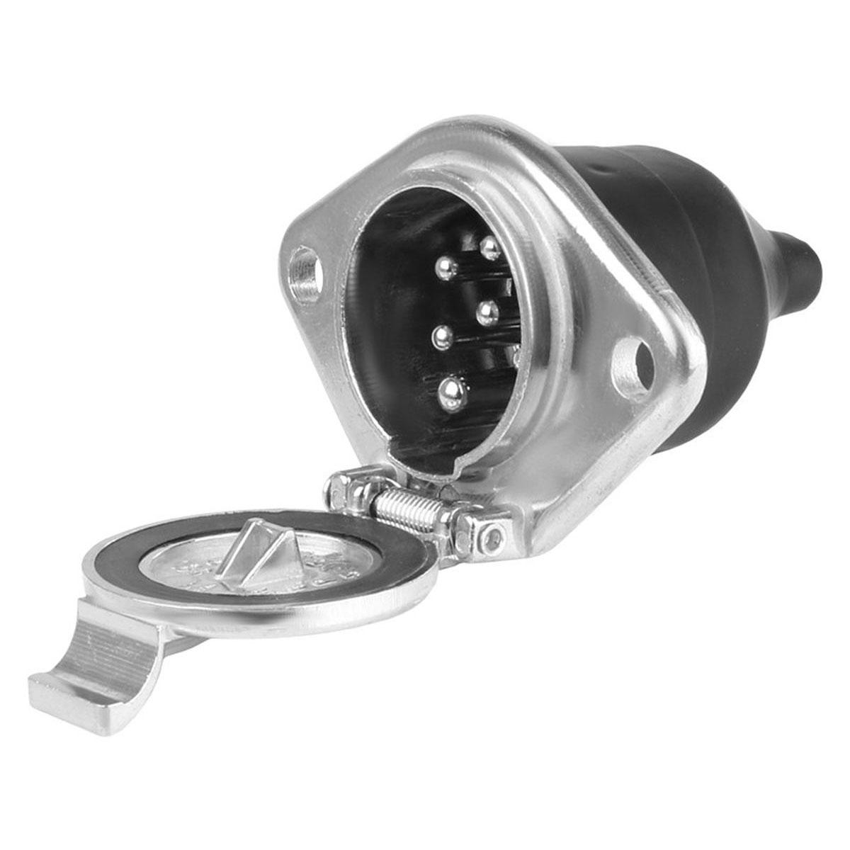 CARMOTION Konektor Utičnica 24V Tip N 7 Pinova Aluminijumska