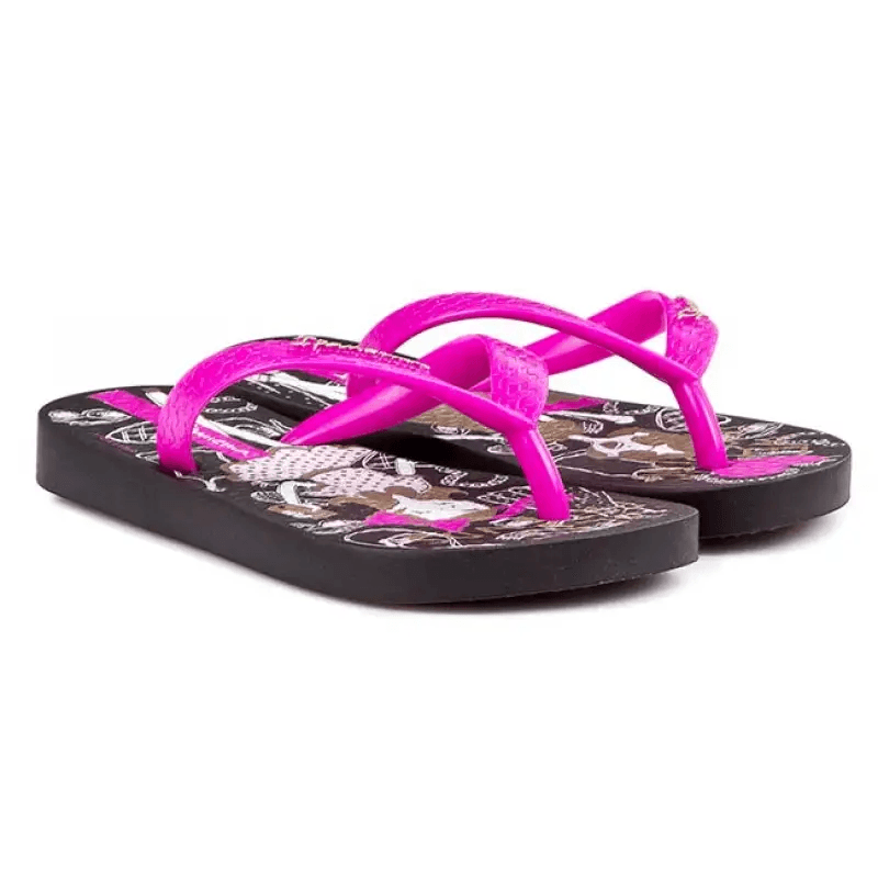 Ipanema Papuče za devojčice Temas G, Sivo - roze