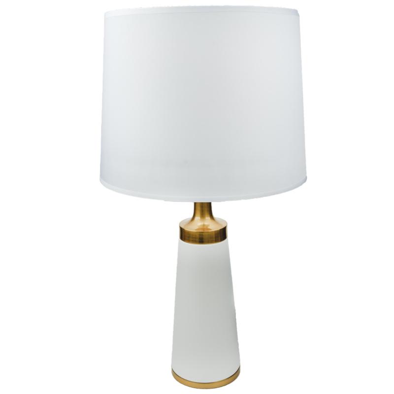 AURA-LIGHT Stona lampa LU-SL04, 1xE27, Bela