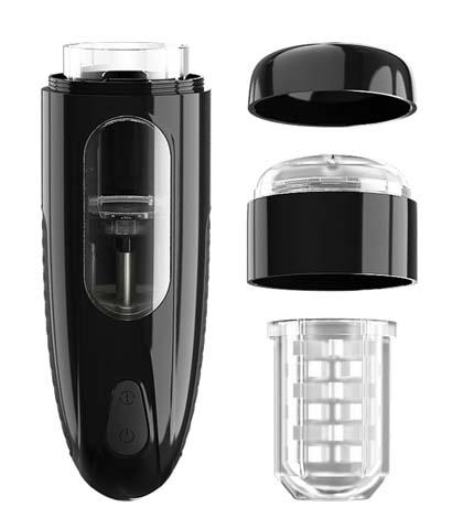 PRETTY LOVE Pulsirajući masturbator vagina, Crni